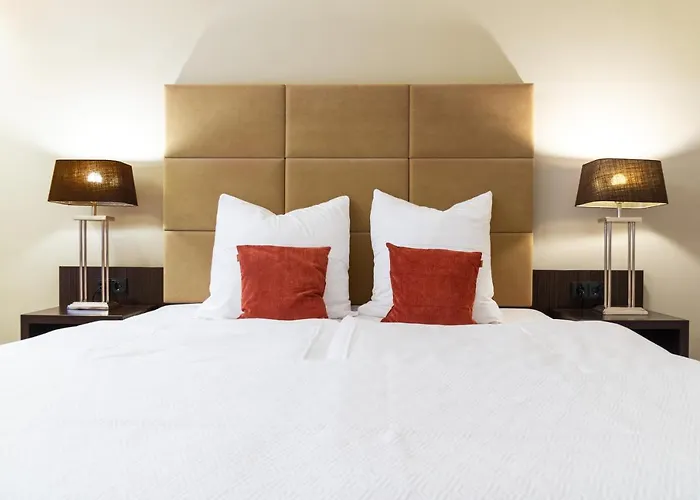 Livingroom Mathildenhoehe Aparthotel Darmstadt